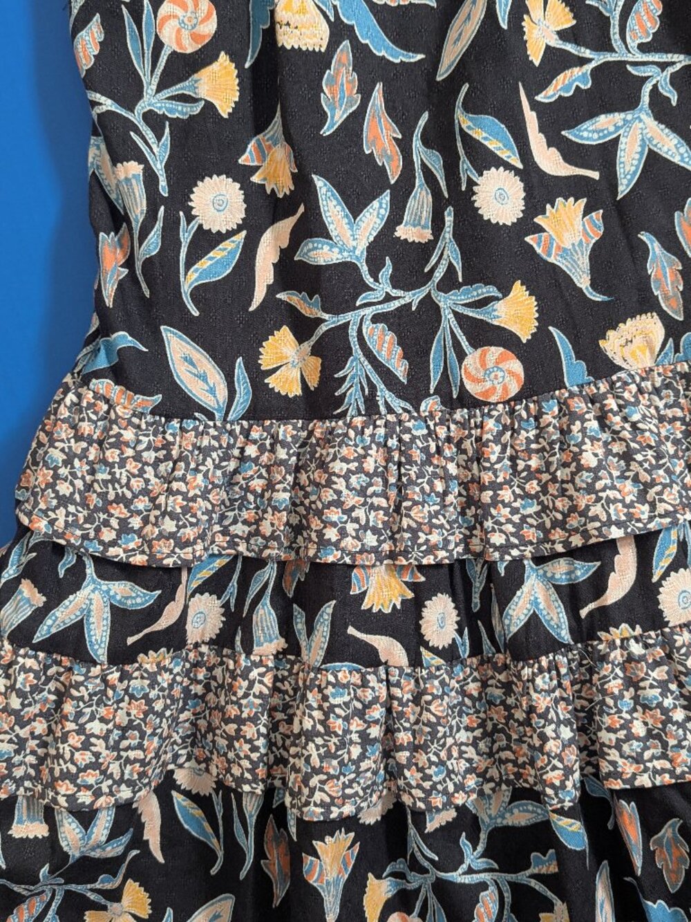 Universal Thread Floral Ruffle Maxi Dress Size S - Picture 13 of 16
